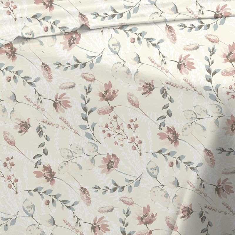 RT Designer's Collection 100% Cotton Floral Sheet Set