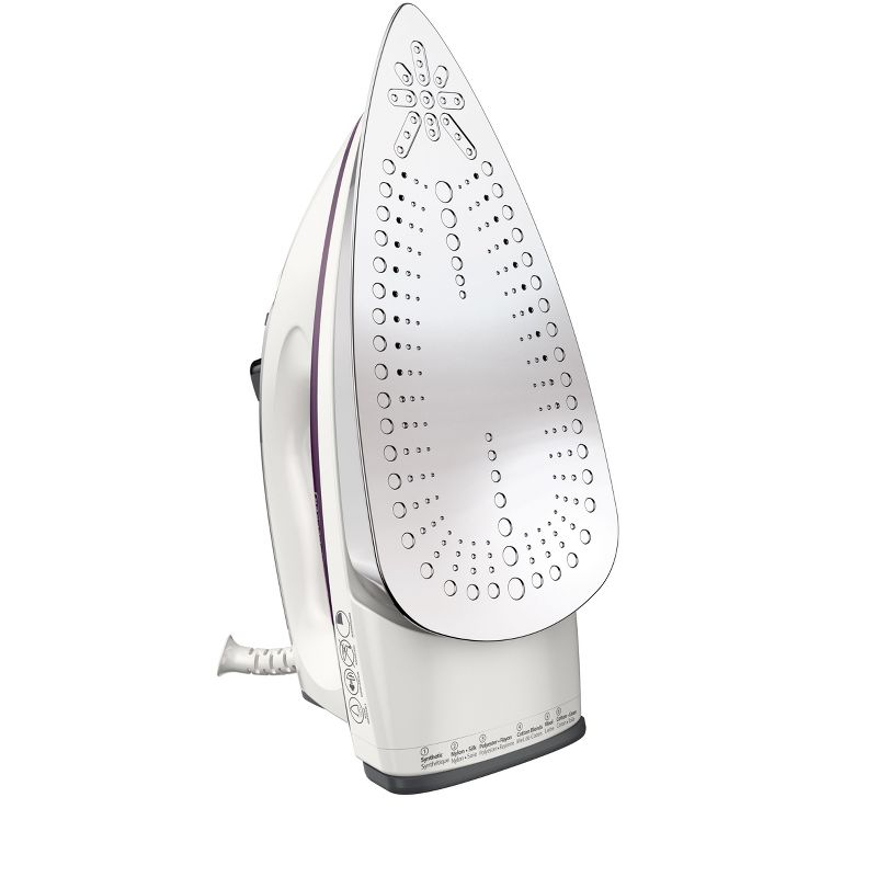 BLACK+DECKER IR1350S Professional Steam Iron with Stainless Steel Soleplate and Extra-Long Cord, Purple