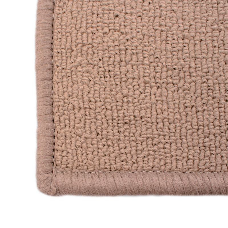 John Ritzenthaler Co. Indoor Accent Rug, 20" x 36", Solid Beige