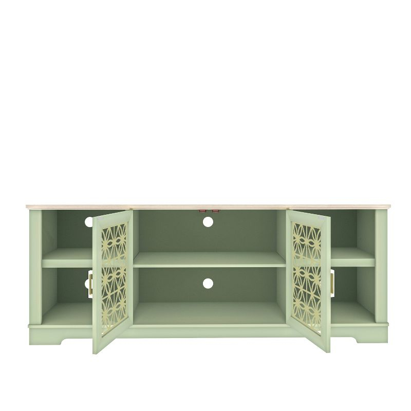 Decorative TV Stand for TVs up to 70" Green - Festivo