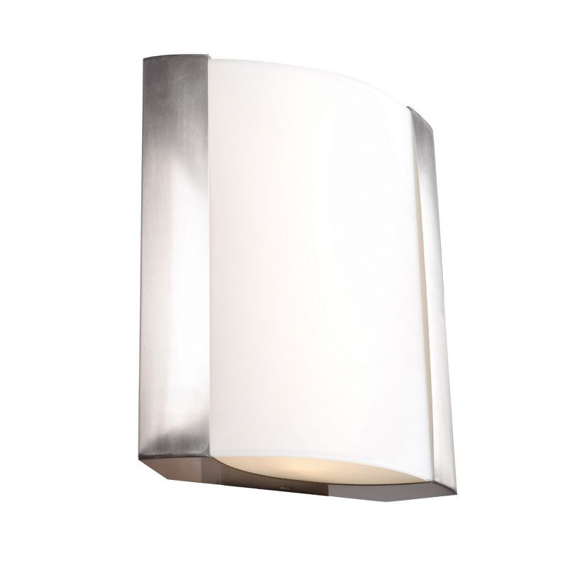Access Lighting West End 1 - Light Wall Light in  Brushed Steel