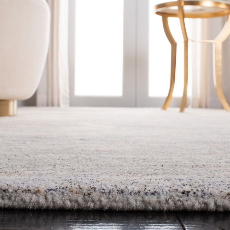 Restoration Vintage RVT111 Hand Tufted Indoor Area Rug - 6'x6' - Gold/Ivory - Safavieh