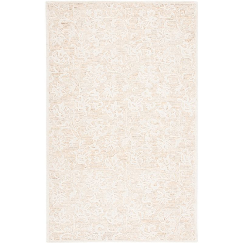 Metro MET853 Hand Tufted Indoor Area Rug - Gold/Ivory - 4'x6' - Safavieh