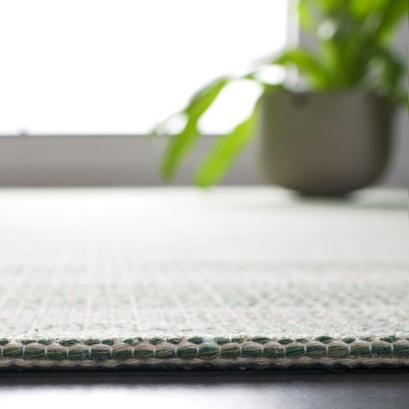 Augustine AGT501 Machine Made Indoor Area Rug - Ivory/Green - 8'x10' - Safavieh