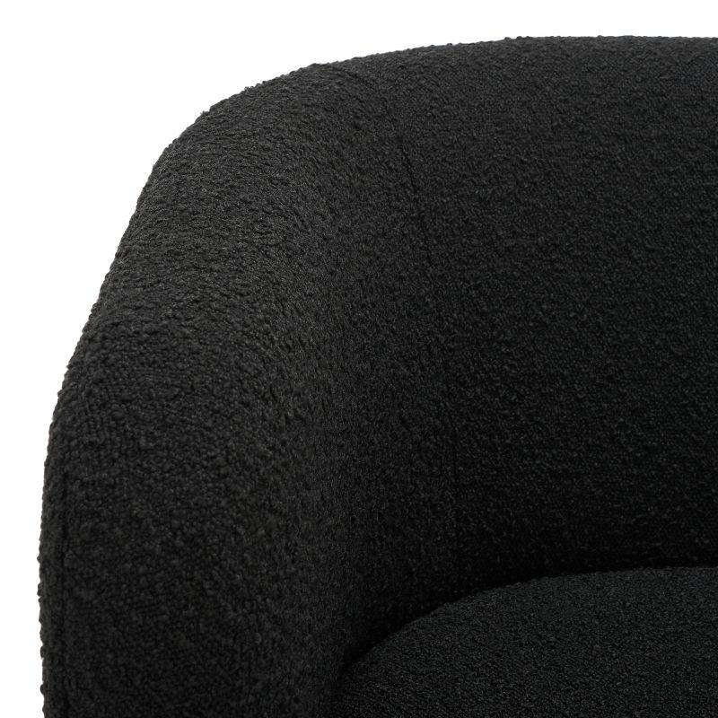 Sammie 3 Leg Accent Chair - SFV5034 - Black - Safavieh Couture