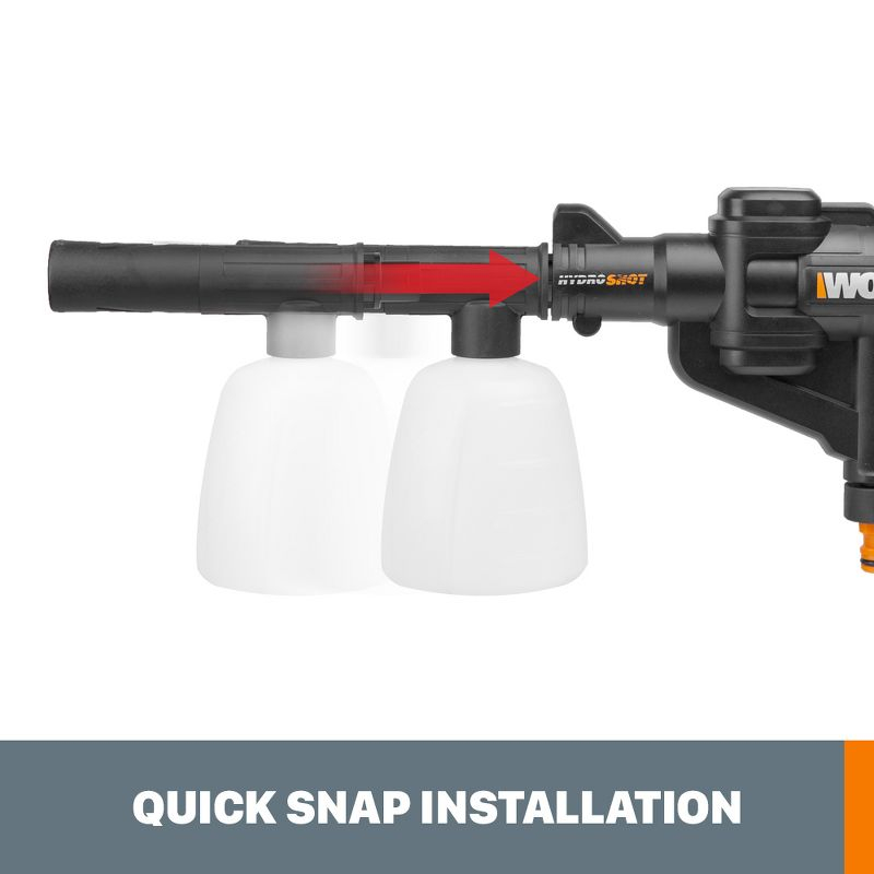 Worx WA4036 13.5 oz Soap Dispenser Attachment Bottle for Hydroshot Portable Power Cleaners