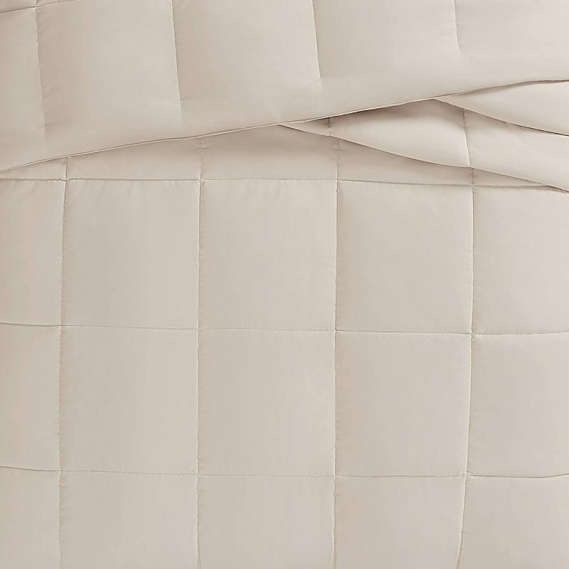 Truly Soft 3pc King Comforter Set Beige