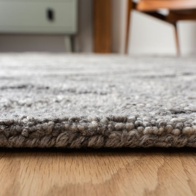 Abstract ABT635 Hand Tufted Area Rug - Grey - 6'x9' - Safavieh.
