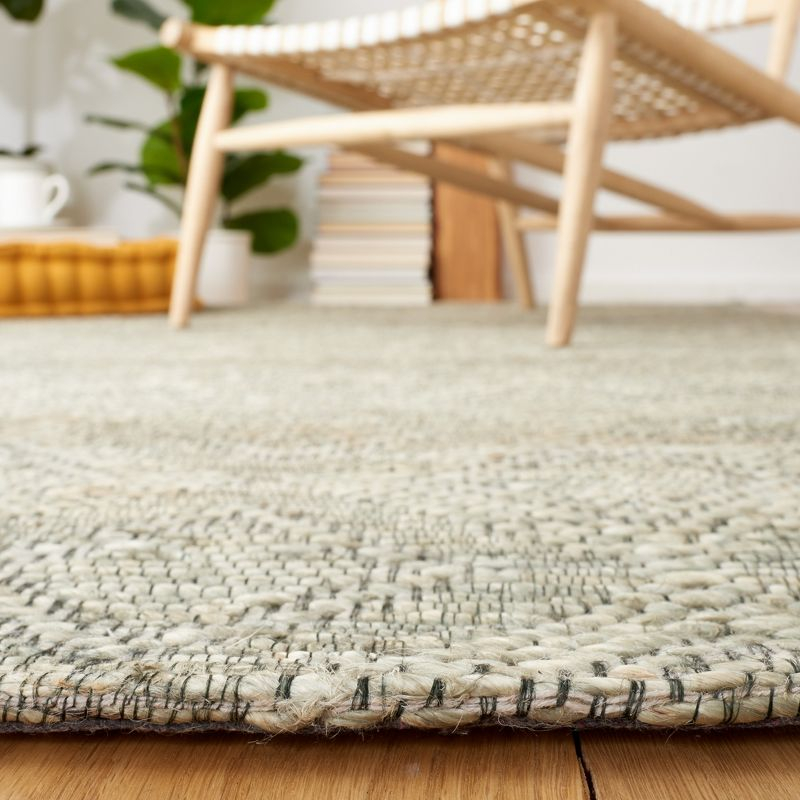 Marbella MRB307 Hand Woven Area Rug - Grey/Sage - 5'x8' - Safavieh.