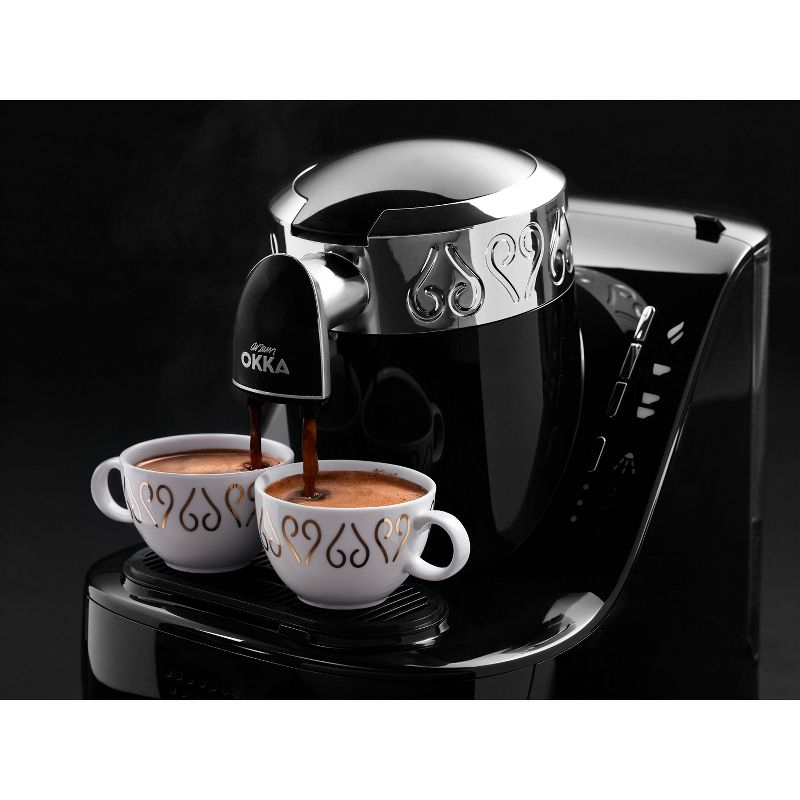 Arzum Automatic Turkish Coffee Machine in Black/Chrome