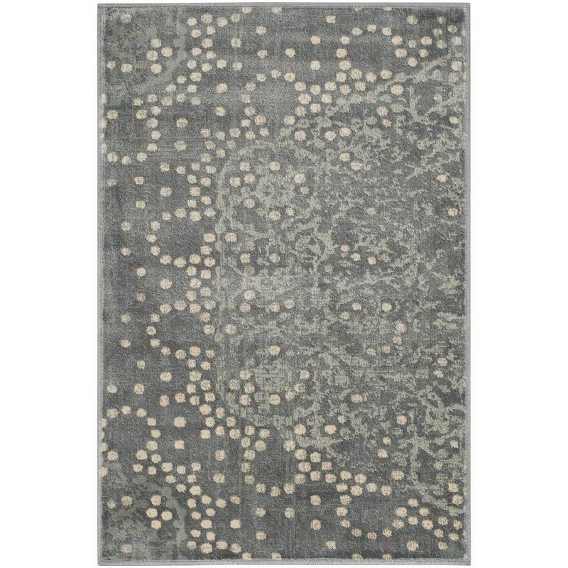 Constellation Vintage CNV750 Loomed Indoor Area Rug - Grey/Multi - 2'x3' - Safavieh