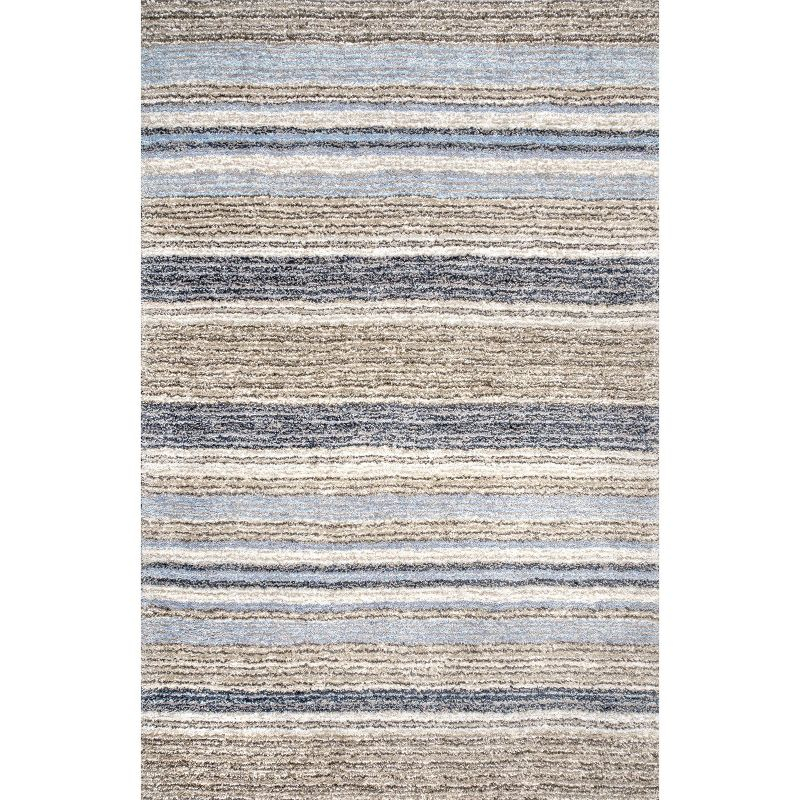 8'x10' Drey Ombre Shag Area Rug Denim - nuLOOM