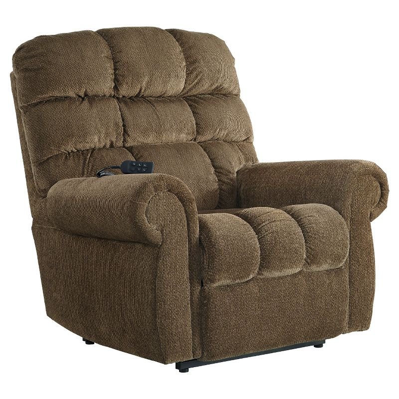 Ernestine Power Lift Recliner Truffle - Signature Design by Ashley
