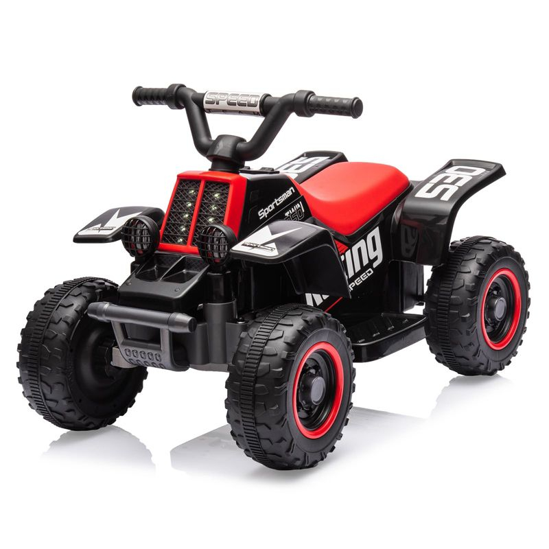 6V Ride On ATV for Kids, Powerful and Safe Ride On Toy with Rechargeable Battery