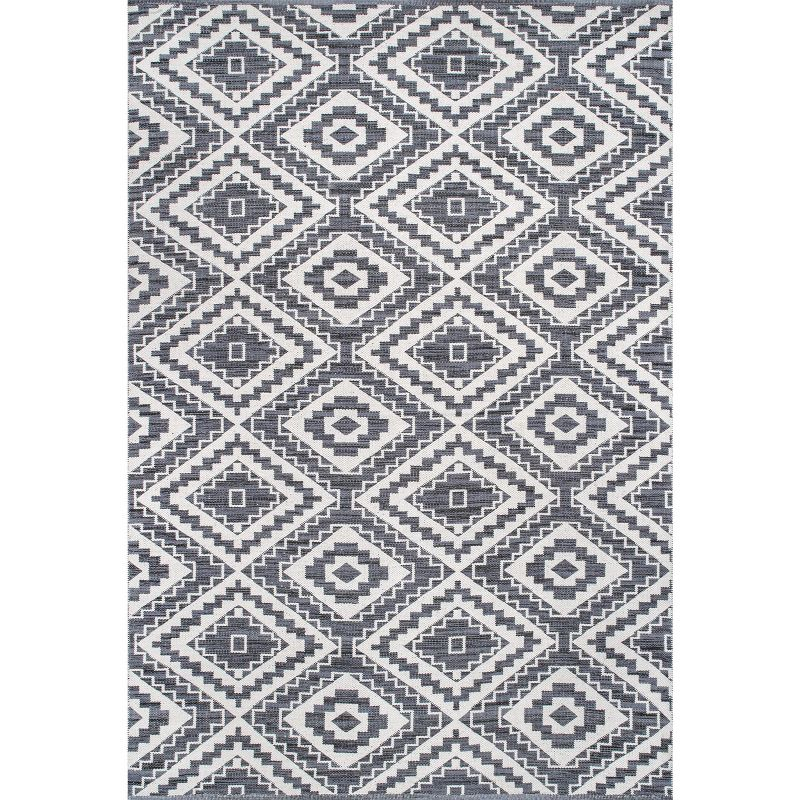 Nuloom Thea Geometric Aztec Cotton Indoor Area Rug, 3' x 5'