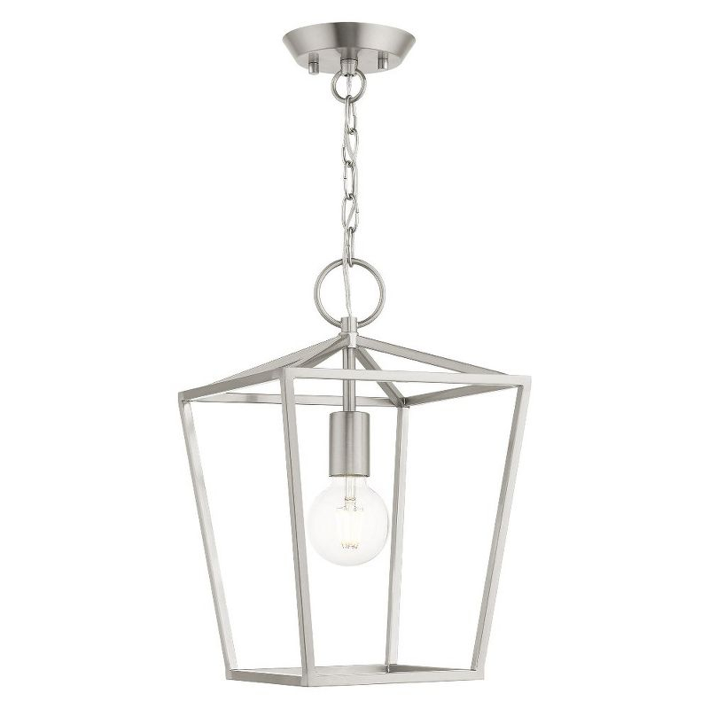 Livex Lighting Devonshire 1 - Light Pendant in  Brushed Nickel