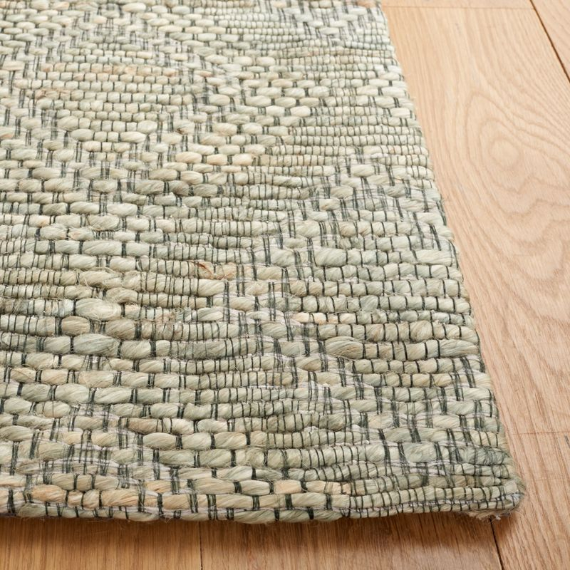 Marbella MRB307 Hand Woven Area Rug - Grey/Sage - 5'x8' - Safavieh.