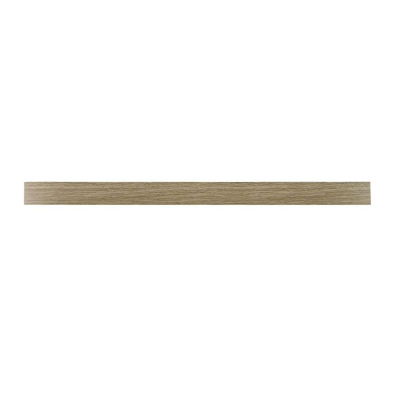 InPlace 42" Floating Shelf Wall Mounted Hidden Brackets Rustic Wood: Modern Decor, MDF, Smooth Finish, Includes Mounting Hardware