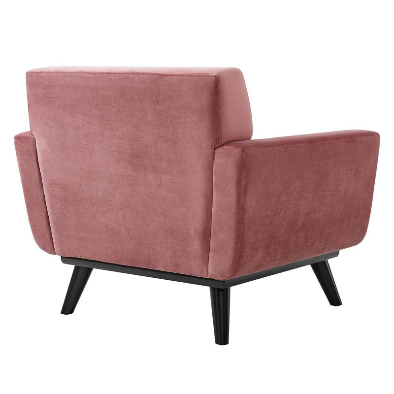 Engage Performance Velvet Armchair Dusty Rose - Modway