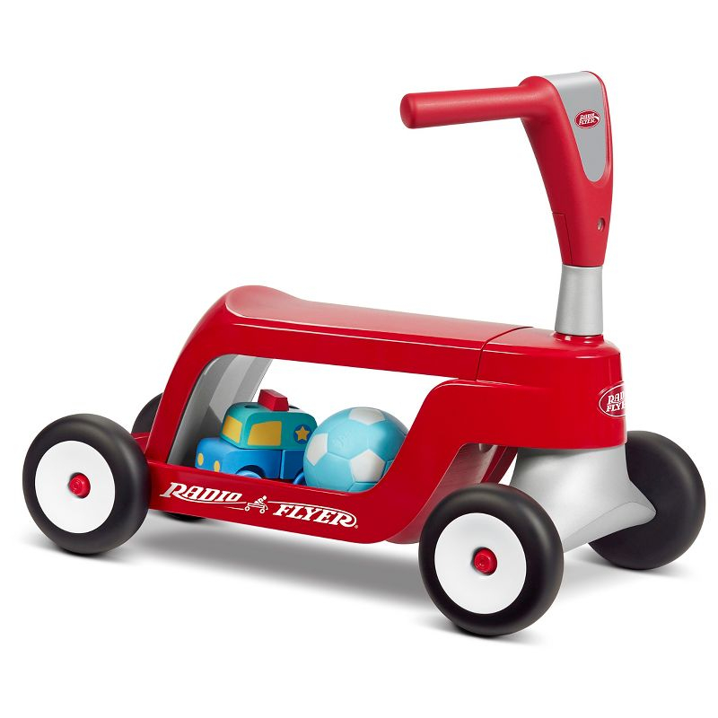 Radio Flyer Scoot 2 Scooter - Red: Steel & Plastic, Ages 1-4, 44.1 lbs Capacity
