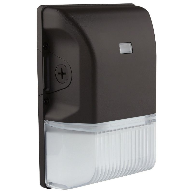 1 - Head LED Hardwired Dusk to Dawn Outdoor Security Wall Pack