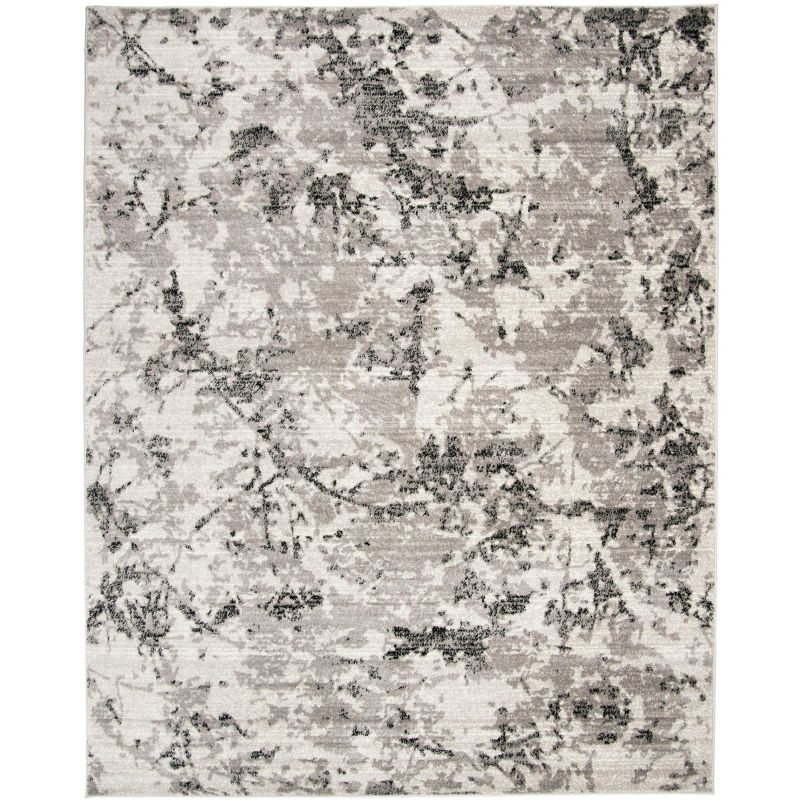 Skyler SKY186 Power Loomed Indoor Area Rug - Grey/Ivory - 8'x10' - Safavieh