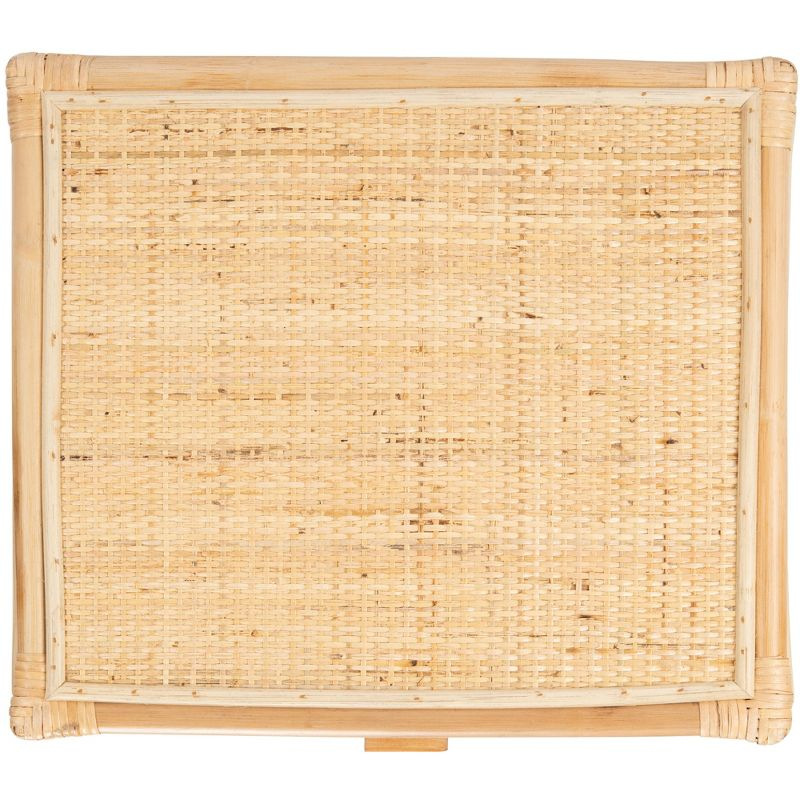 Roya 1 Drawer 1 Shelf Nightstand - Natural - Safavieh.