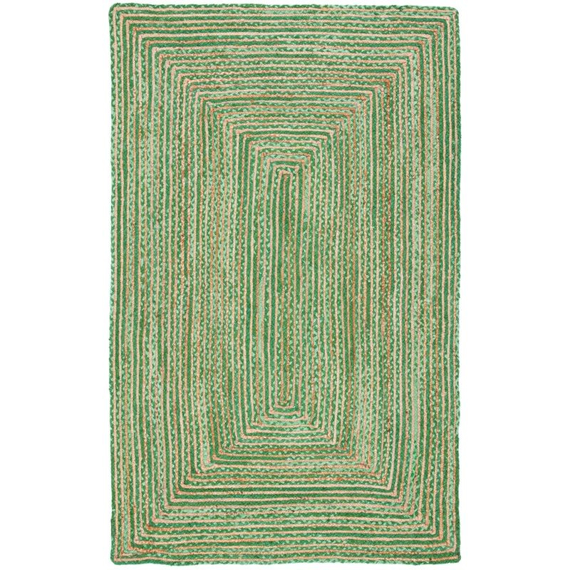 Cape Cod CAP202 Woven Indoor Area Rug - Green/Natural - 2'x3' - Safavieh