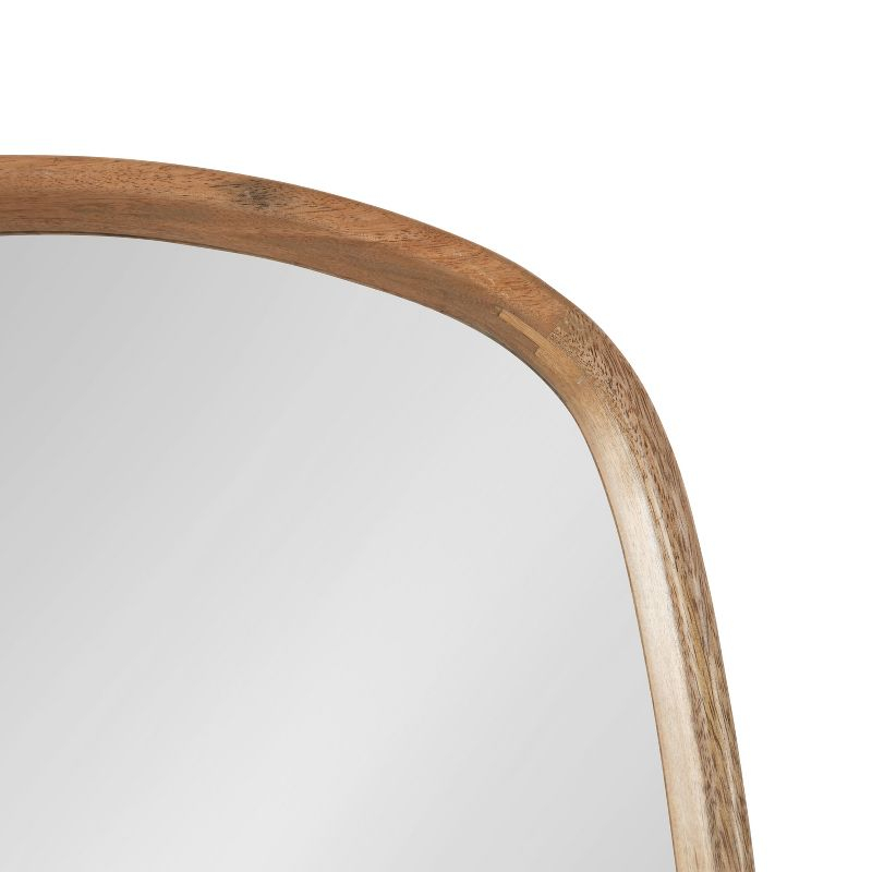 Kate and Laurel Prema Framed Wall Mirror, 20x30, Natural