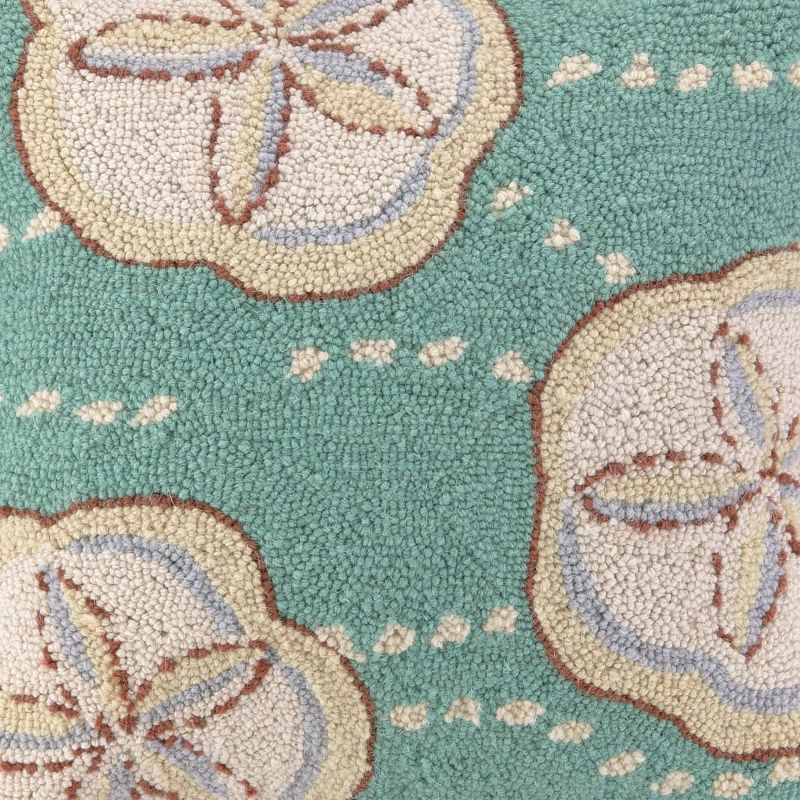 Makers Collective 18"x18" Sand Dollar Hook Throw Pillow
