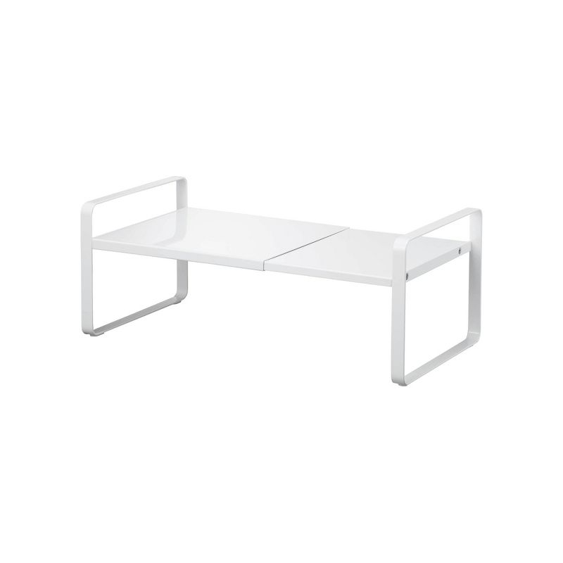 Yamazaki Home - Expandable Kitchen Riser - Steel - White