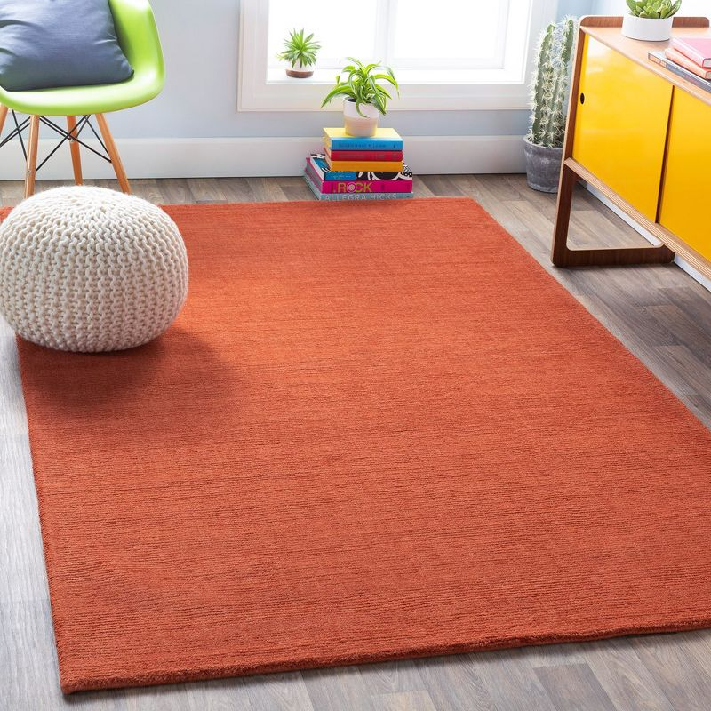 Mark & Day Rennes 3'3"x5'3" Rectangle Loomed Indoor Area Rugs Burnt Orange
