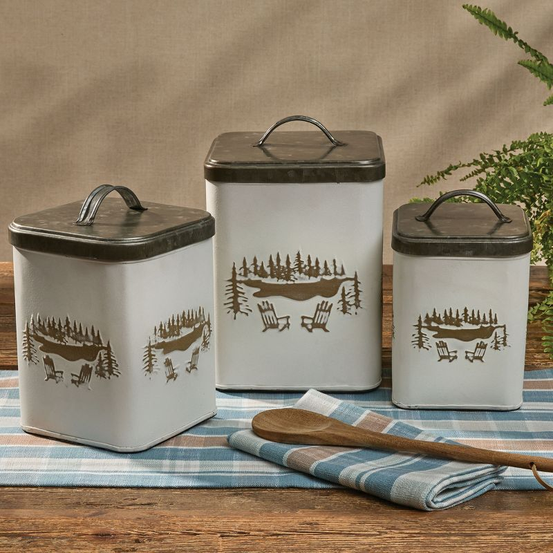 Park Designs Adirondack Canisters Set of 3