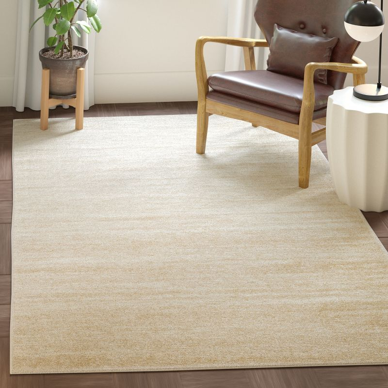 Adirondack ADR113 Machine Made Indoor Area Rug - Champagne/Cream - 4'x4' - Safavieh