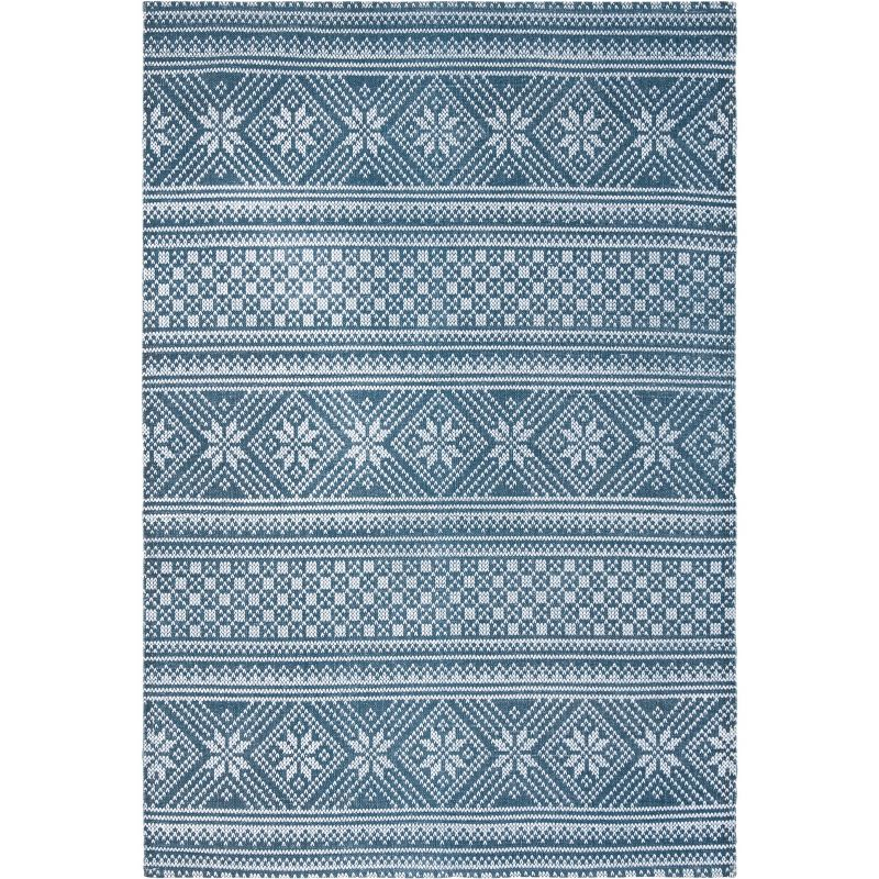 Cedar Brook CDR711 Loomed Indoor Accent Rug - Blue/Ivory - 3'x5' - Safavieh