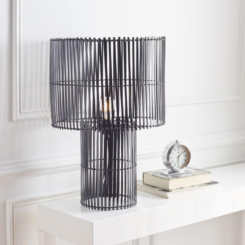 Elara Table Lamp - 25 Inch Height - TBL9015 - Black - Safavieh
