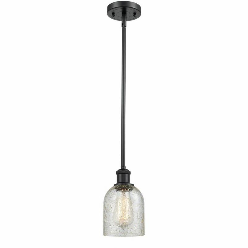 Innovations Lighting Caledonia 1 - Light Pendant in  Matte Black