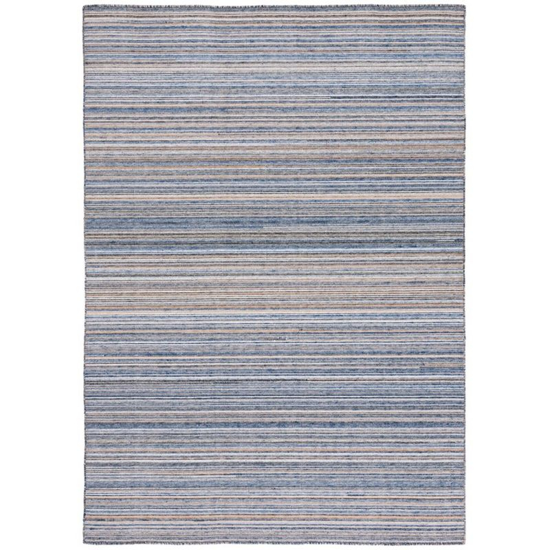 Kilim KLM313 Hand Woven Area Rug - Blue/Yellow - 5'x8' - Safavieh.