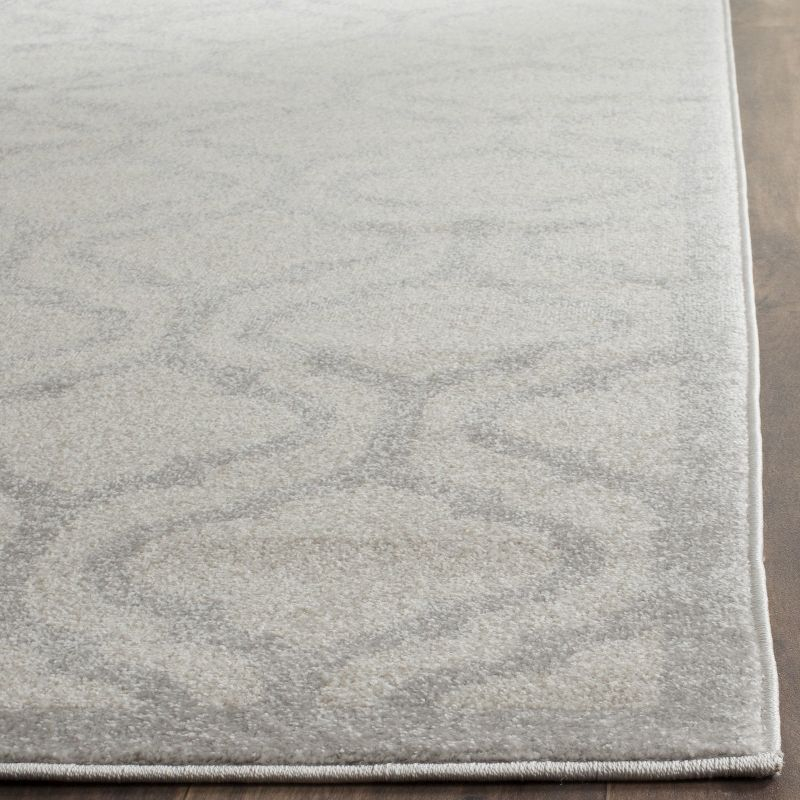 Amherst AMT402 Power Loomed Area Rug - Ivory/Light Grey - 8'9"x11'9" - Safavieh.