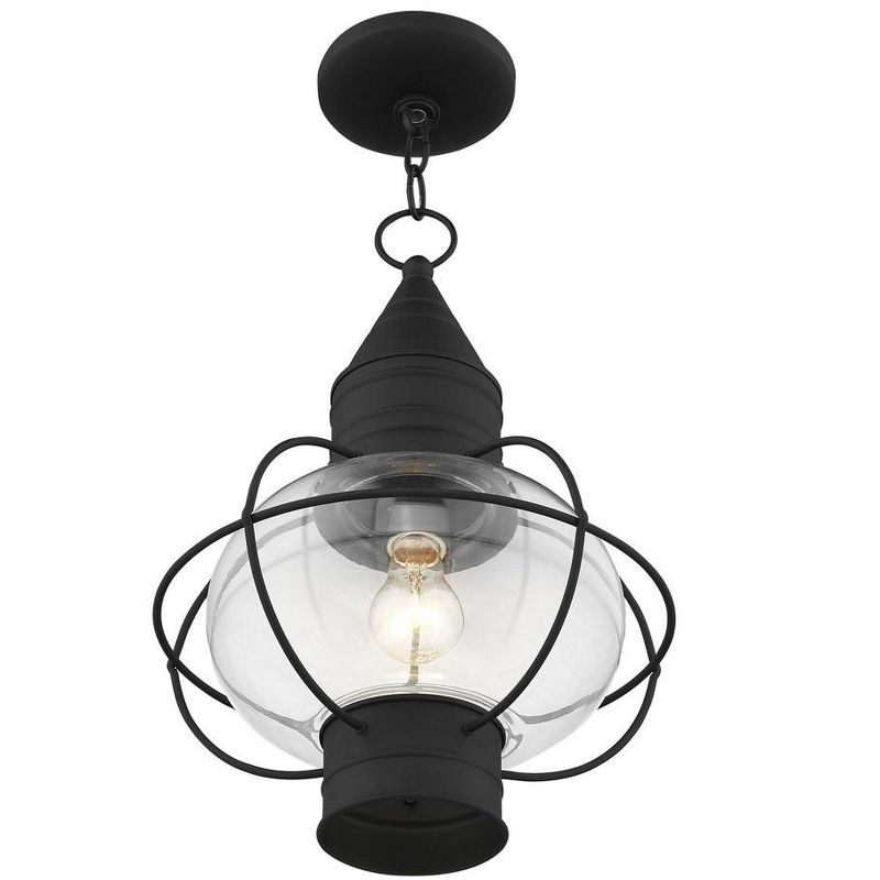 Livex Lighting Newburyport 1 - Light Pendant in  Black