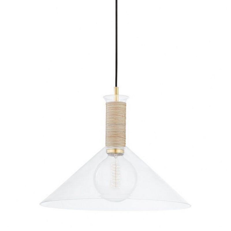 Novi Pendant Light - Natural / 16"Dia
