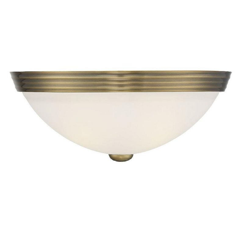 Savoy House NULL 2 - Light Flush Mount in  Warm Brass