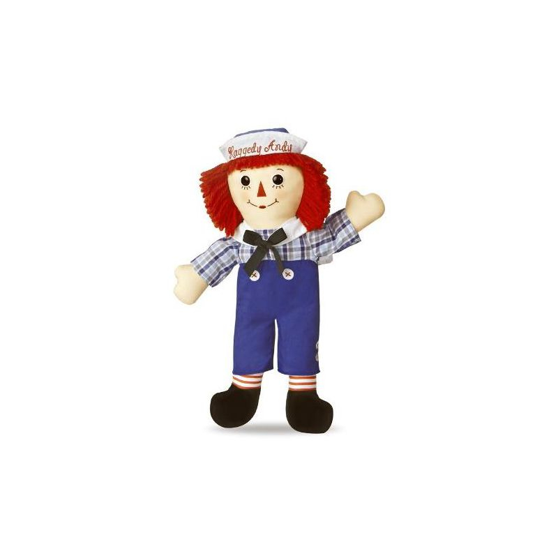 Aurora World Raggedy Andy Classic Doll, 16 Inches, Stuffed Doll