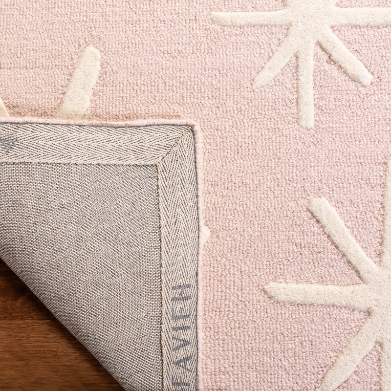 Safavieh Kids SFK908 Hand Tufted Area Rug - Pink/Ivory - 3'x5' - Safavieh.