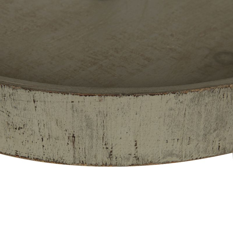 Kate and Laurel Woodmont Tray, 3 Tier, Gray