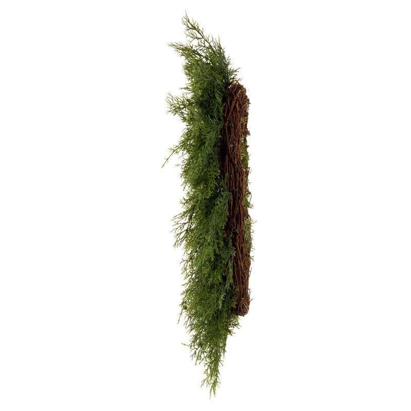 Vickerman 24" Artificial Cedar Wreath.
