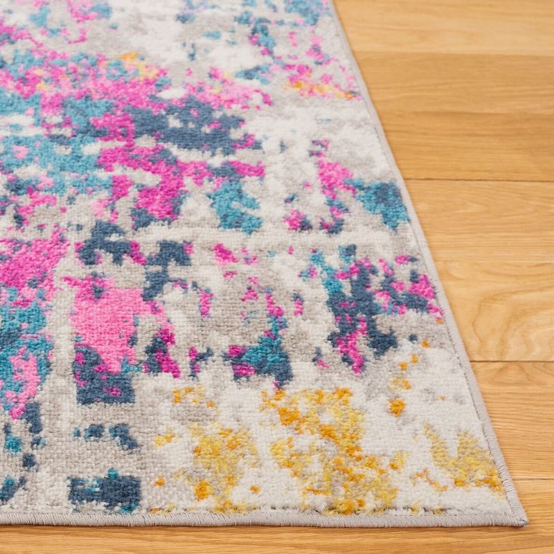 Madison MAD143 Power Loomed Indoor Area Rug - Ivory/Blue - 6'x9' - Safavieh.
