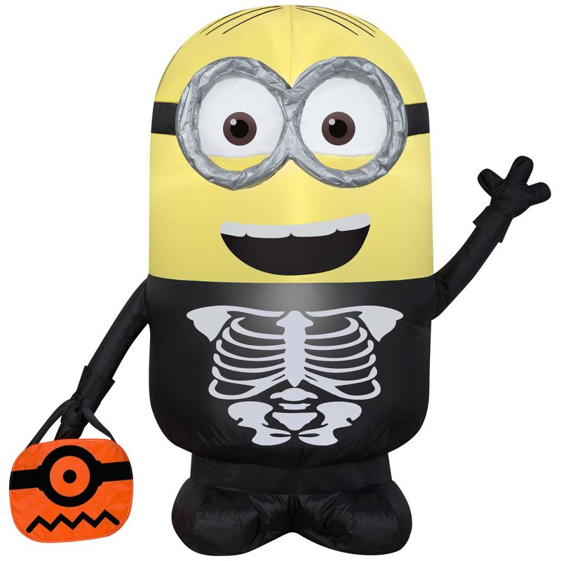 Gemmy Industries Airblown Dave as Skeleton