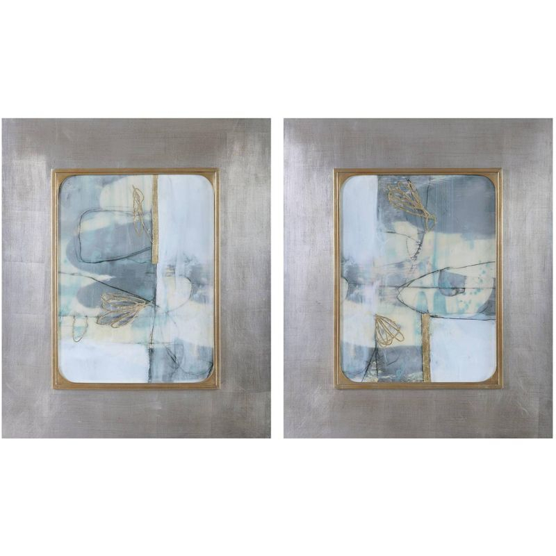 Uttermost Gilded Whimsy 36 1/2"H 2-Piece Framed Wall Art Set