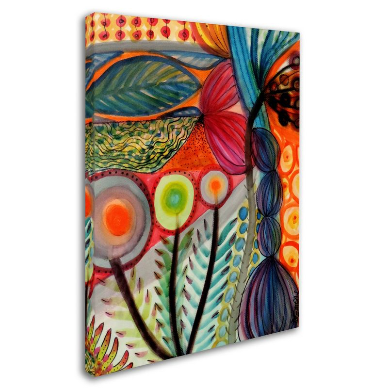 Trademark Fine Art -Sylvie Demers 'Vivaces' Canvas Art - 18''x24''